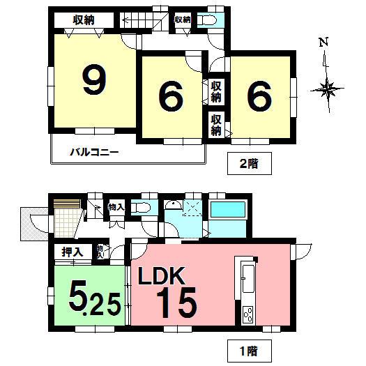 Floor plan. 21,800,000 yen, 4LDK, Land area 400.28 sq m , Building area 100.19 sq m