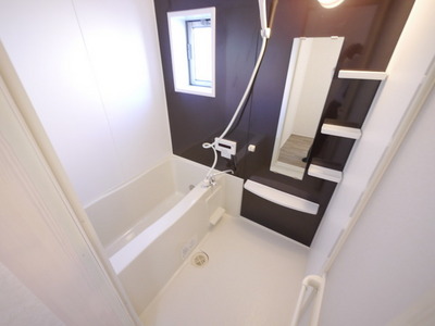 Bath. There are window! 