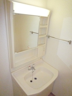 Washroom. Independent wash basin