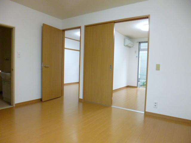 Living and room. Western style room