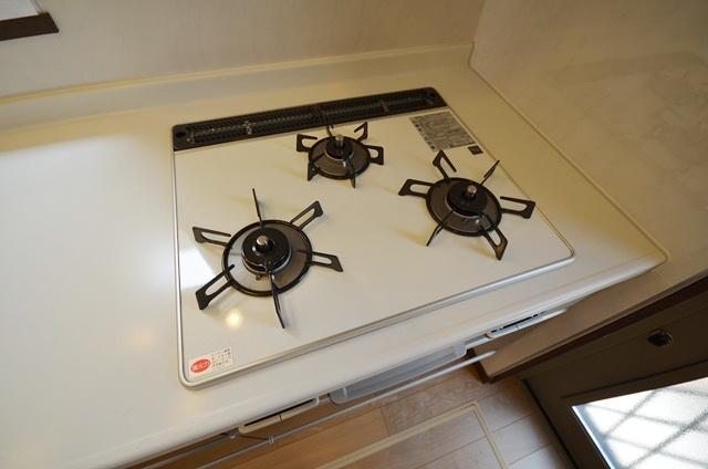 Kitchen. Fashionable care also easy, Crystal top glass of the stove. (4 Building)