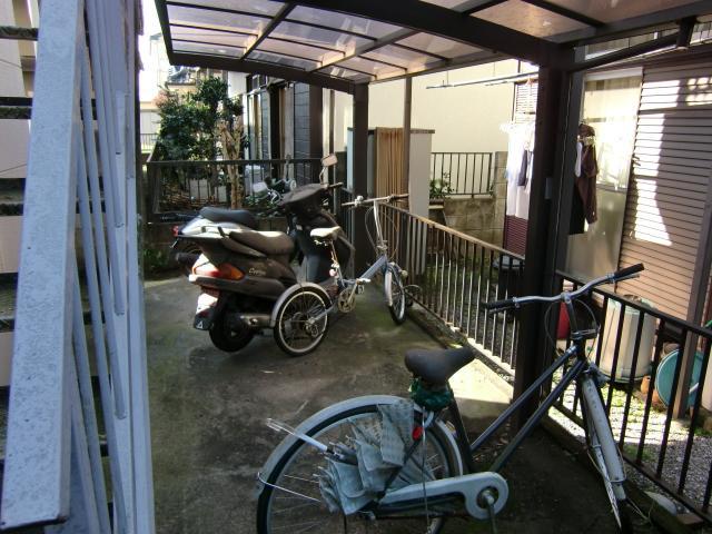 Other common areas. Bicycle-parking space