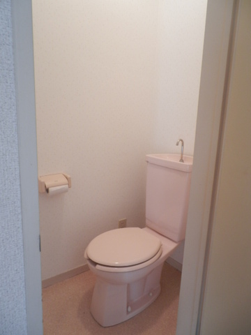 Toilet. Bathroom and toilet are becoming another.