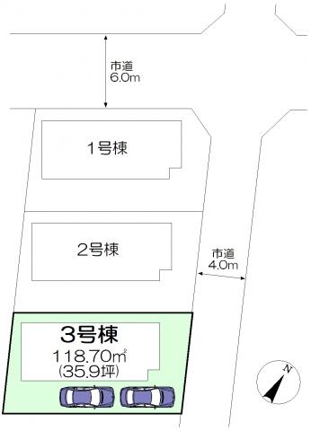 Compartment figure. Building 3