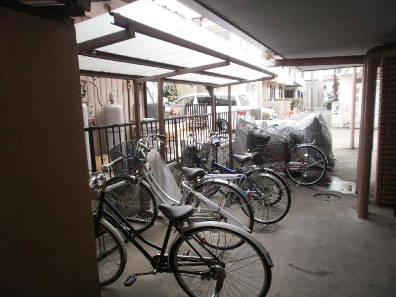 Other common areas. Bicycle-parking space