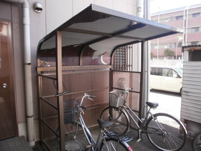 Other common areas. Bicycle-parking space