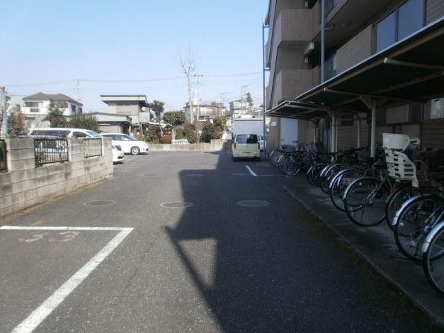 Parking lot. Parking lot