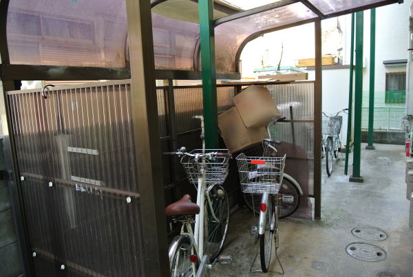 Other common areas. Bicycle-parking space
