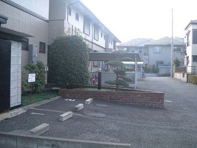 Parking lot. On-site parking