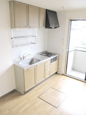 Kitchen. Use is easy to kitchen