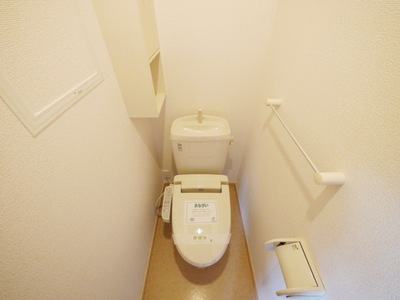 Toilet. Warm water washing toilet seat