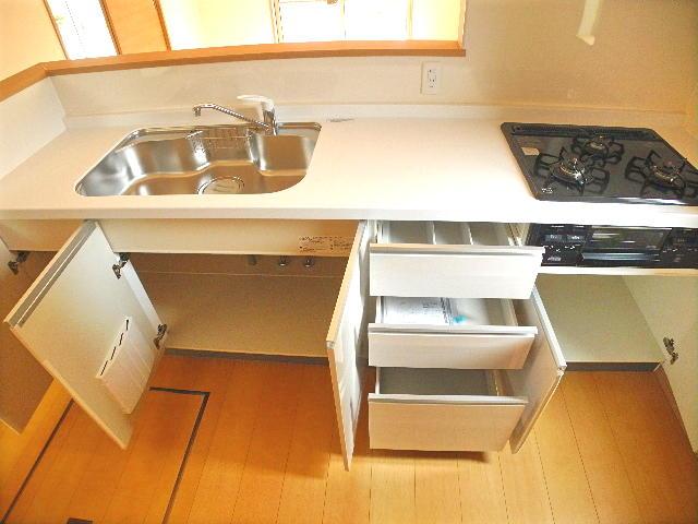 Kitchen. Cooking is also space in the room side by side in will be fun, bright kitchen husband and wife