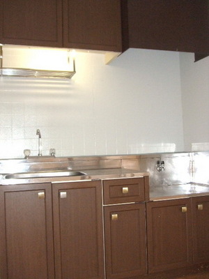 Kitchen. Gas stove installation Allowed