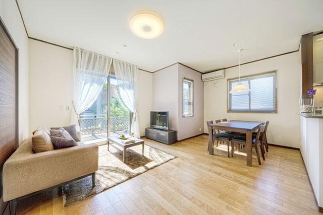 Model house photo. Model house