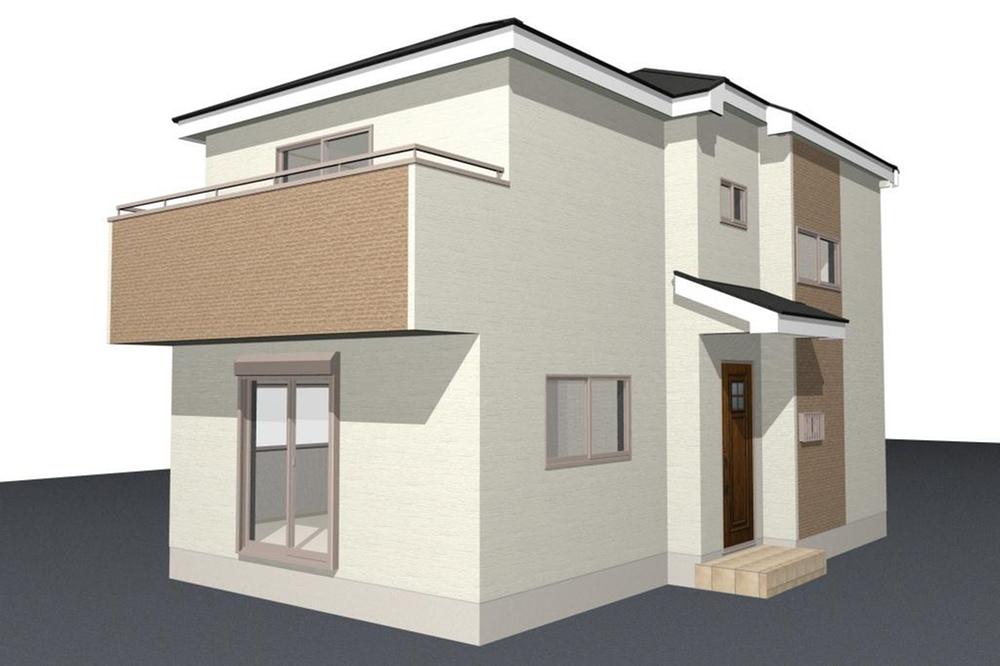 Rendering (appearance). Rendering of Building 2