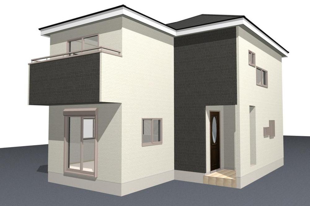 Rendering (appearance). Rendering of Building 3