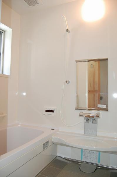 Bathroom. Economic unit bus add-fired function with