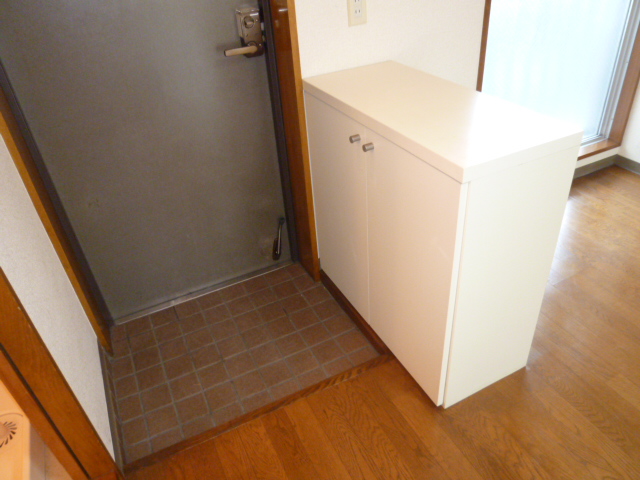 Entrance. It is a photograph of the same type of room