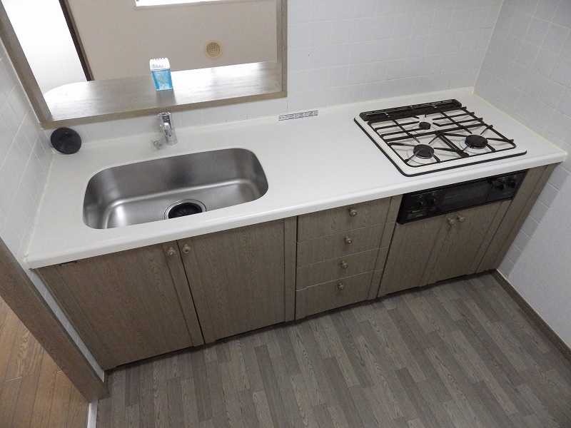 Kitchen. Grill with a kitchen