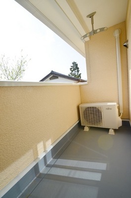 Security. Balcony with depth