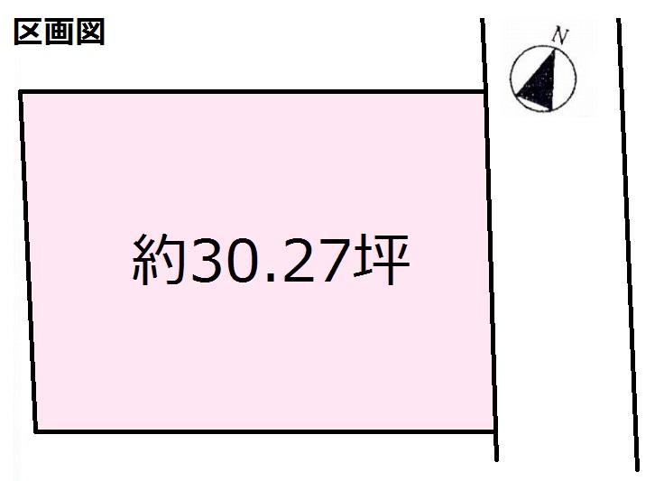 Compartment figure. 27,800,000 yen, 4LDK, Land area 100.08 sq m , Building area 92.32 sq m compartment view