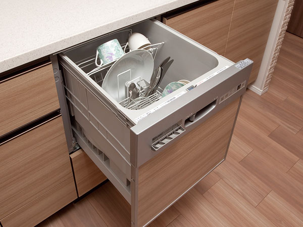 Kitchen.  [Dishwasher] Dishwasher to reduce the time and effort of housework. By the circulation cleaning with a small amount of hot water, Drop the firm dirt while considering naturally.