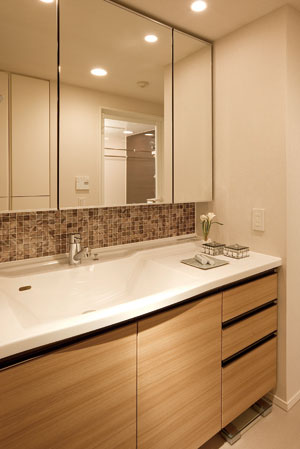 Bathing-wash room. bathroom