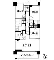 Floor: 3LDK + WIC, the occupied area: 70.47 sq m, Price: 42,880,000 yen ~ 46,980,000 yen, now on sale