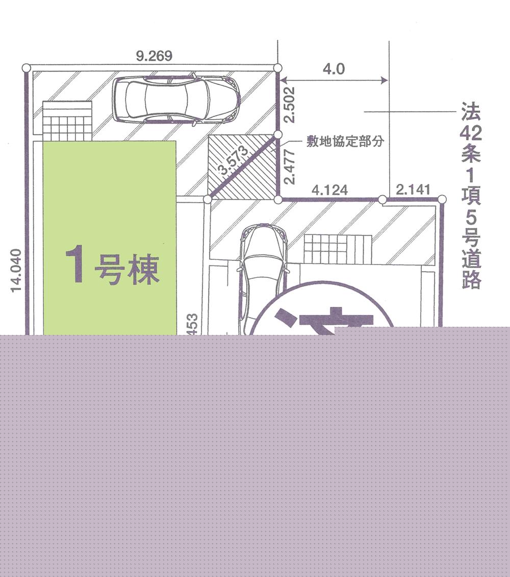 Compartment figure. 22,800,000 yen, 4LDK, Land area 106.77 sq m , Building area 93.14 sq m compartment view