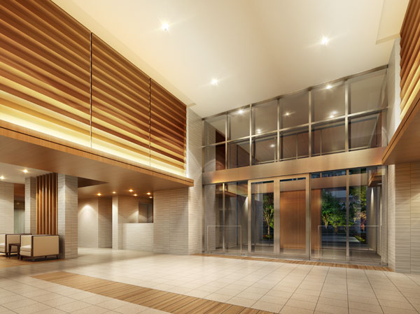 Features of the building.  [Public living] (Rendering)