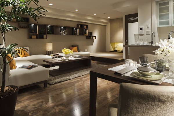 living ・ dining / View the room from the balcony side