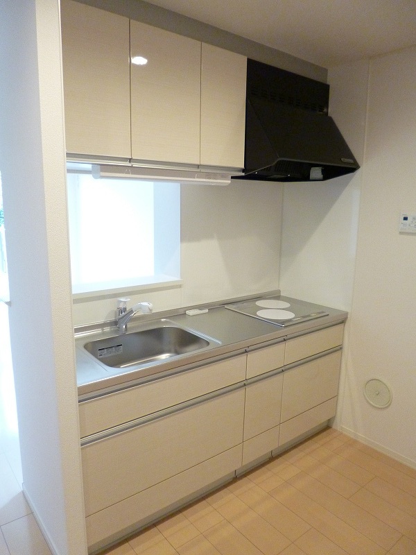 Kitchen. Origin of a fire safe IH stove