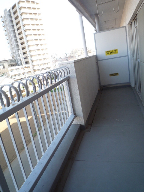 Balcony. Wide veranda