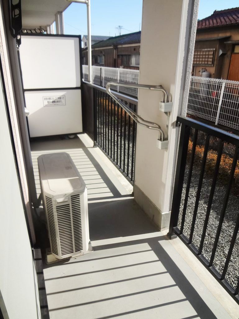 Balcony. Reversal type reference photograph