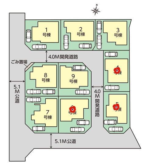 The entire compartment Figure. Shiraoka Shiraoka-ku, Eze