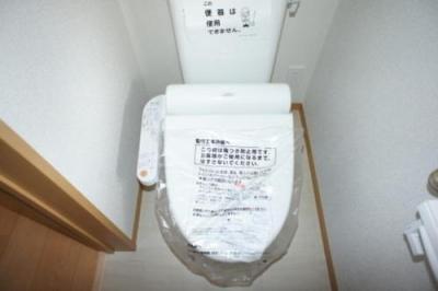 Toilet. comfortable It is a clean shower toilet. 