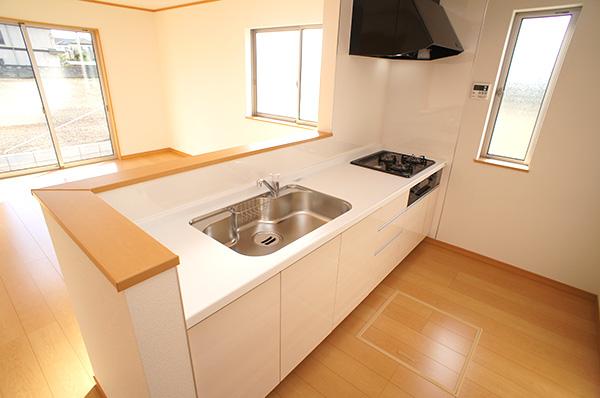 Kitchen. Produce a warm time face-to-face kitchen of your family Indoor (10 May 2013) Shooting A Building