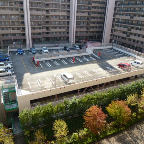 Parking lot. On-site parking (self-propelled)