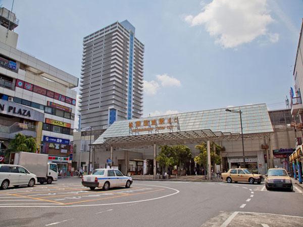 station. Tobu Sky Tree line 2240m to Matsubaradanchi