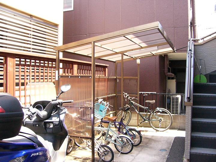 Other common areas. Bicycle-parking space