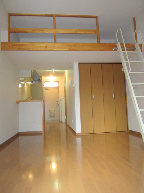 Living and room. Loft with the property