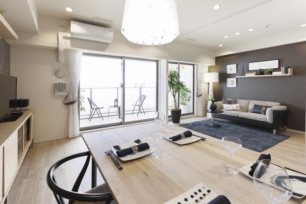 Plenty of sunshine plug, Of bright atmosphere living ・ dining