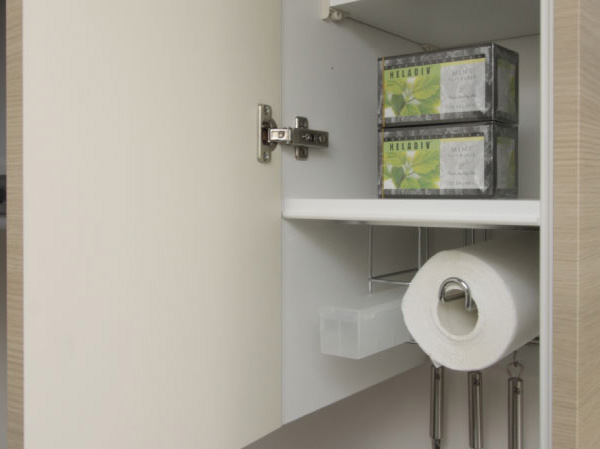 Kitchen.  [Multi-hung cabinet] After difficult scratch there is a sense of quality, It combines the simplicity and high durability of care.  ※ You may not stick depending on the menu.