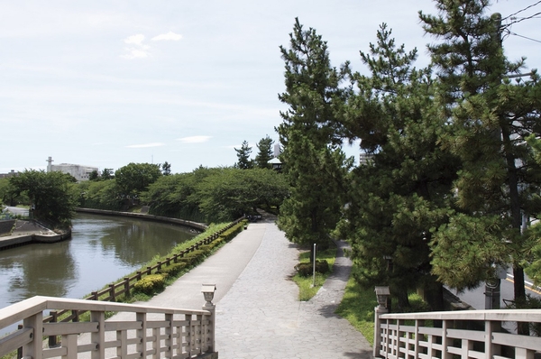 Fudaba riverside park (about 640m)