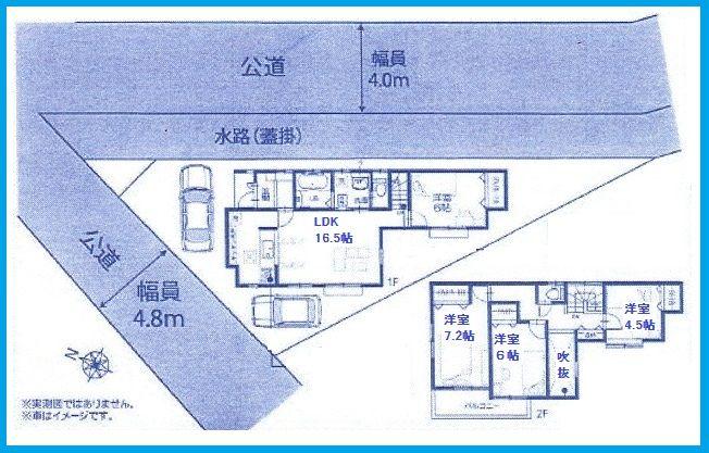 Floor plan. 24,800,000 yen, 4LDK, Land area 125.62 sq m , Building area 96.26 sq m