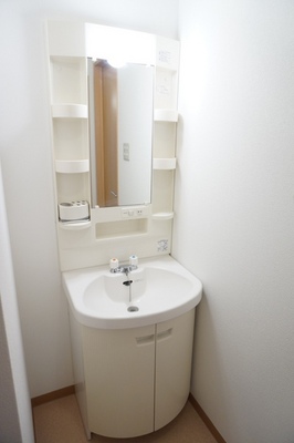 Washroom. There washbasin independent