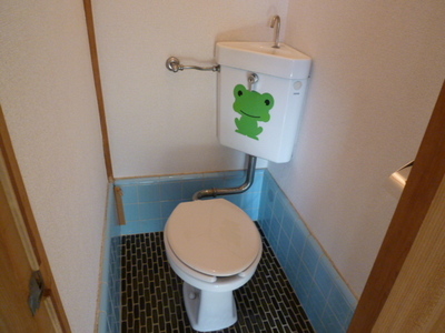 Toilet. Bus is a toilet