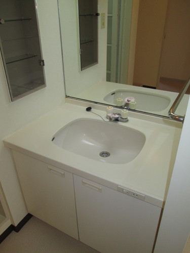 Living and room. Washroom