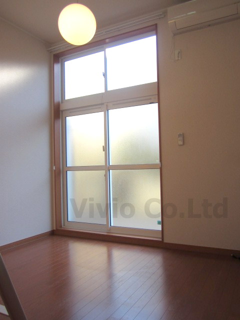 Living and room. Bright room with large windows