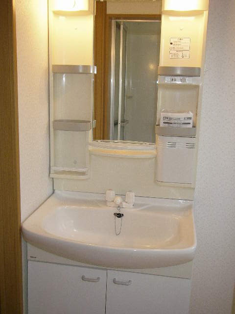 Washroom. Independent wash basin